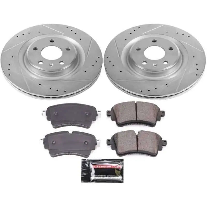 Power Stop 2018 Audi Q5 Rear Z23 Evolution Sport Brake Kit k8043