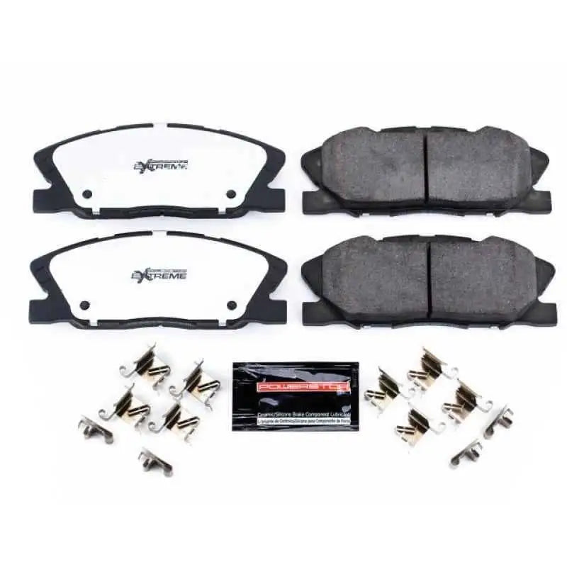 Power Stop 2018 Dodge Challenger Front Z26 Extreme Street Brake Pads w/Hardware z26-1767
