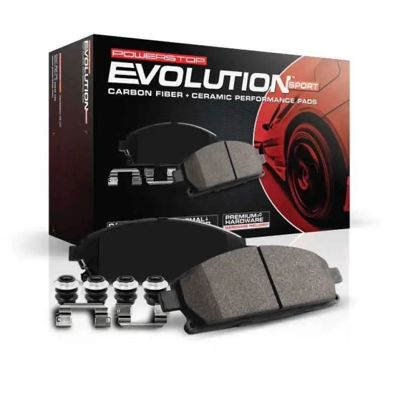 Power Stop 2019 Ram 1500 Rear Z23 Evolution Sport Brake Pads w/Hardware z23-2169
