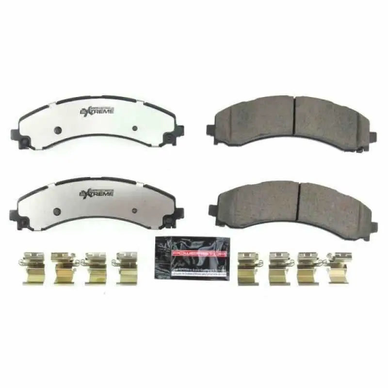 Power Stop 2019 Ram 3500 Rear Z36 Truck & Tow Brake Pads w/Hardware z36-2224