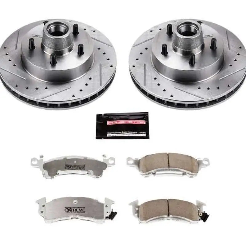 Power Stop 71-73 Buick Centurion Front Z26 Street Warrior Brake Kit K4539-26