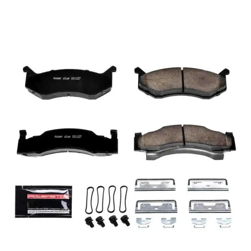 Power Stop 80-82 Chrysler Town & Country Front Z23 Evolution Sport Brake Pads w/Hardware z23-269