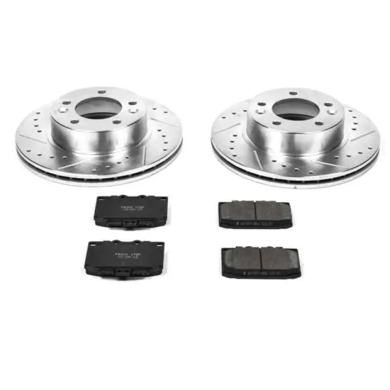 Power Stop 86-91 Mazda RX-7 Front Z23 Evolution Sport Brake Kit k470
