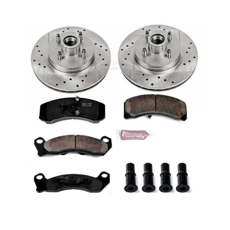 Power Stop 87-93 Ford Mustang Front Z23 Evolution Sport Brake Kit k1279