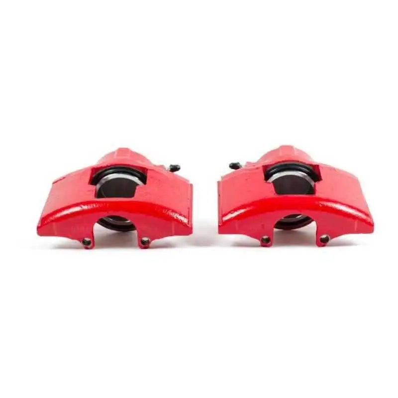 Power Stop 90-00 Chevrolet C3500 Front Red Calipers w/o Brackets - Pair s4347