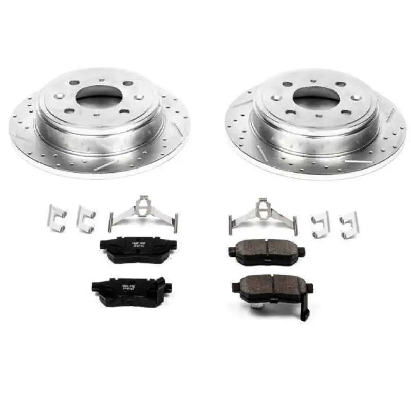 Power Stop 90-01 Acura Integra Rear Z23 Evolution Sport Brake Kit k408