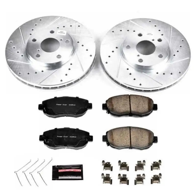 Power Stop 93-05 Lexus GS300 Front Z23 Evolution Sport Brake Kit k1077