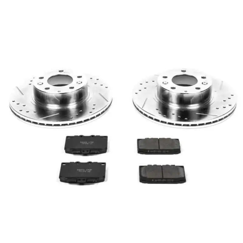 Power Stop 93-95 Mazda RX-7 Front Z23 Evolution Sport Brake Kit k4833
