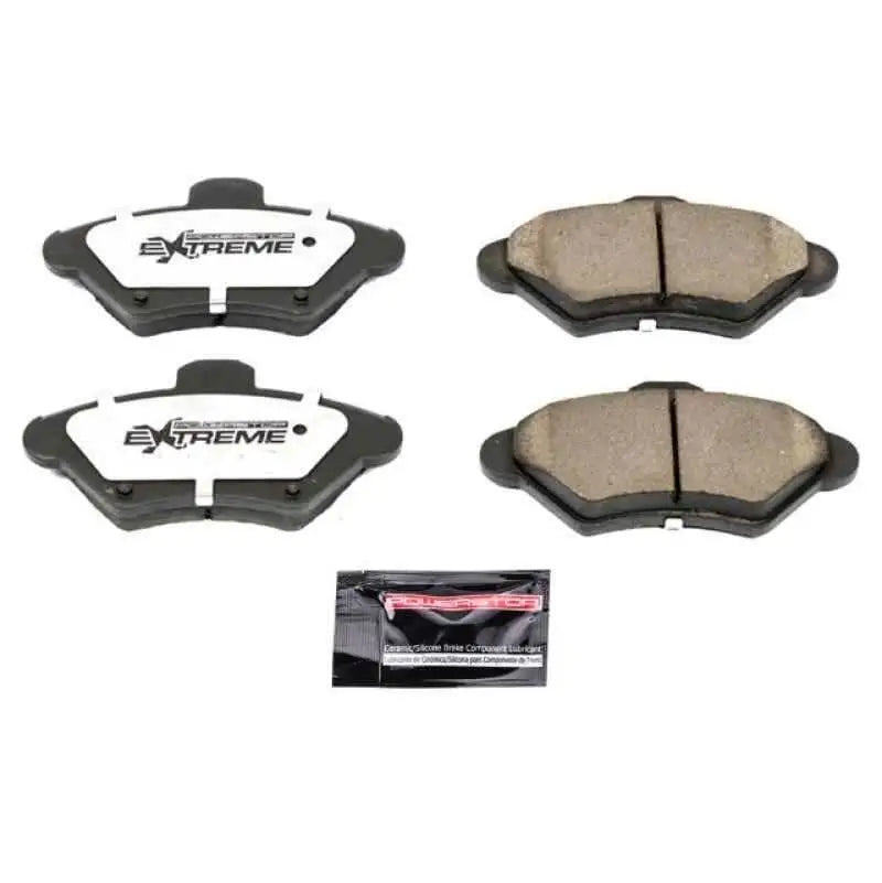 Power Stop 94-98 Ford Mustang Front Z26 Extreme Street Brake Pads w/Hardware z26-600