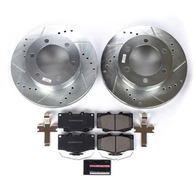 Power Stop 95-02 Toyota 4Runner Front Z23 Evolution Sport Brake Kit k1233