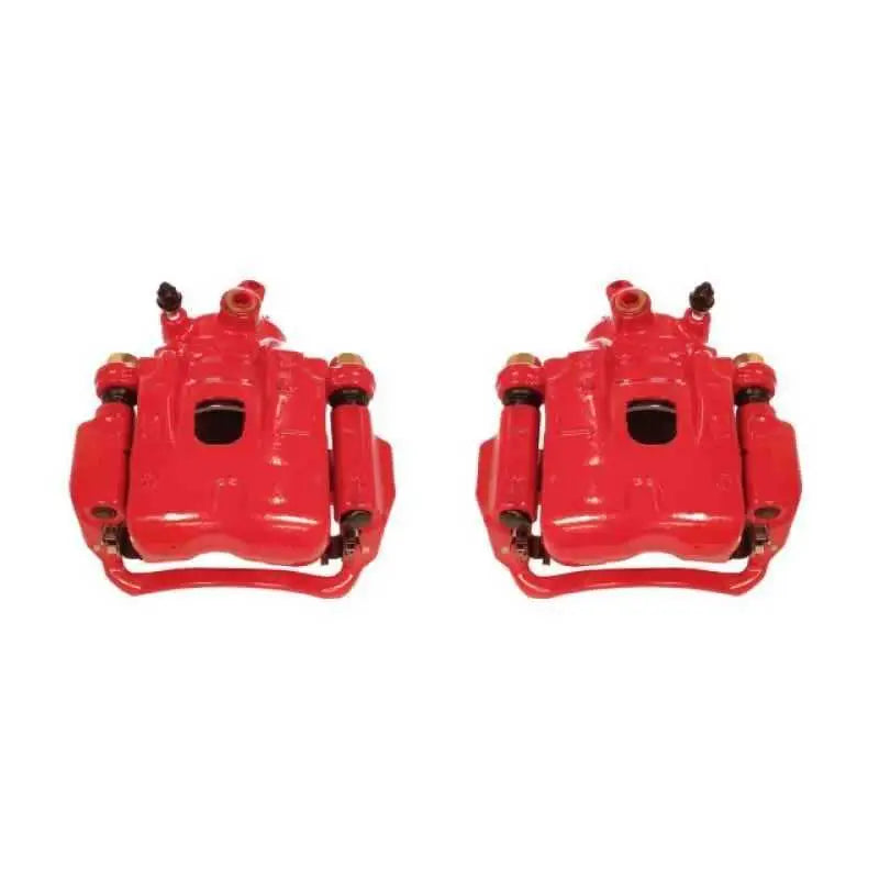 Power Stop 95-04 Toyota Tacoma Front Red Calipers w/Brackets - Pair s2012