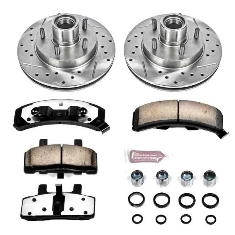 Power Stop 95-97 Chevrolet Blazer Front Z36 Truck & Tow Brake Kit K1985-36