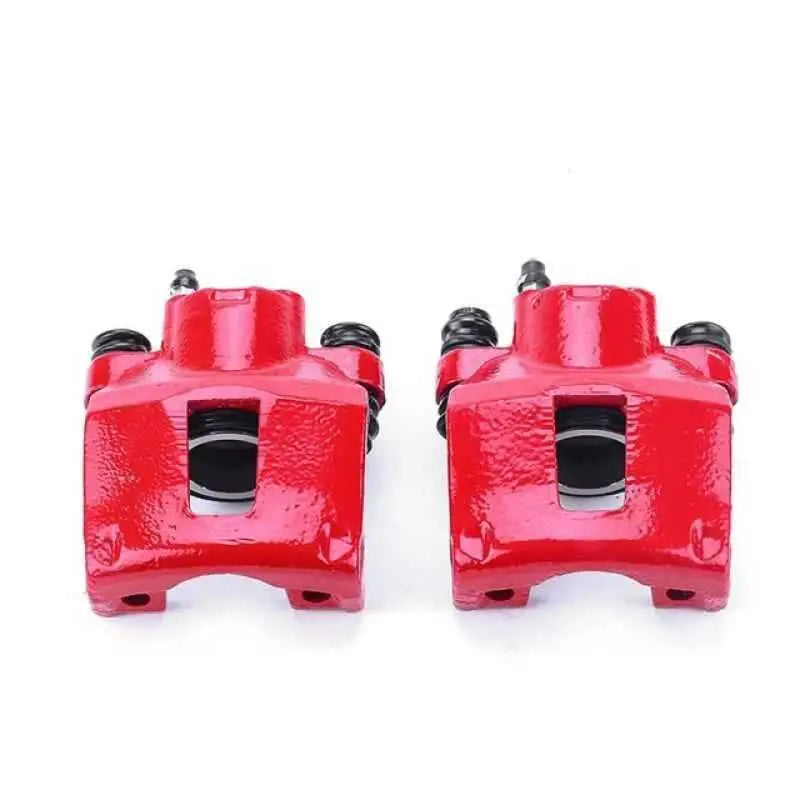 Power Stop 96-02 Ford Crown Victoria Rear Red Calipers w/o Brackets - Pair s4637