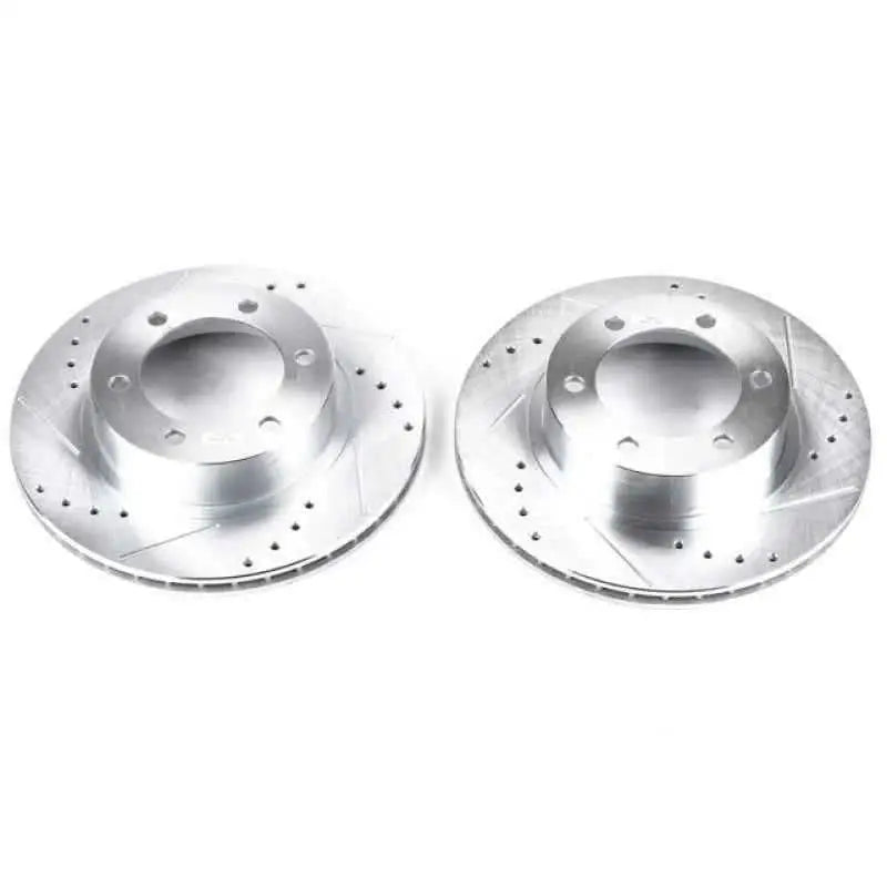 Power Stop 96-02 Toyota 4Runner Front Evolution Drilled & Slotted Rotors - Pair jbr794xpr