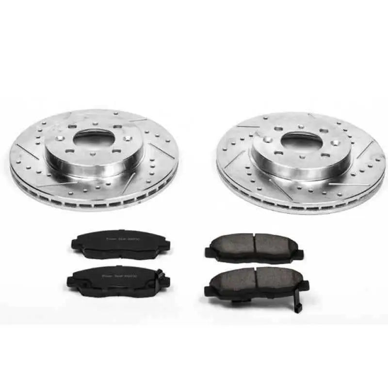 Power Stop 96-05 Honda Civic Front Z23 Evolution Sport Brake Kit k690