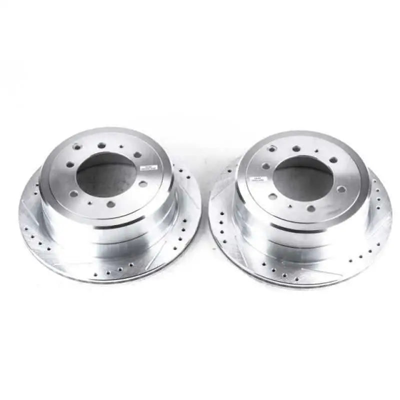 Power Stop 96-97 Lexus LX450 Rear Evolution Drilled & Slotted Rotors - Pair jbr743xpr