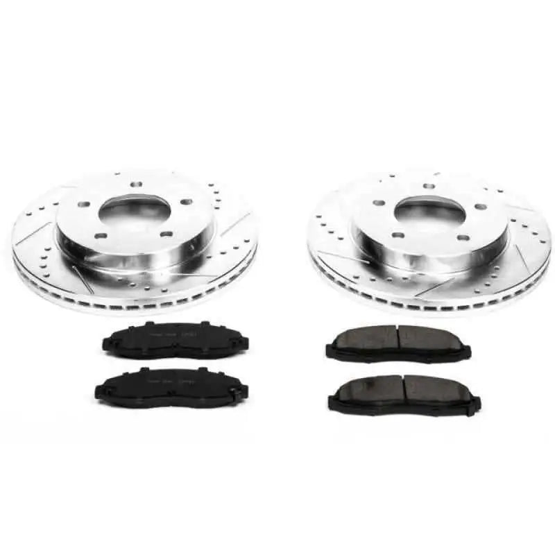Power Stop 97-03 Ford F-150 Front Z23 Evolution Sport Brake Kit k1866