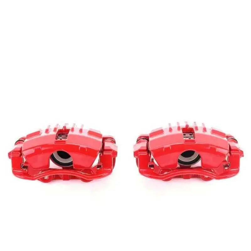 Power Stop 97-05 Chevrolet Blazer Rear Red Calipers w/Brackets - Pair s4712
