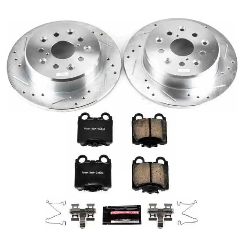 Power Stop 98-05 Lexus GS300 Rear Z23 Evolution Sport Brake Kit k1149