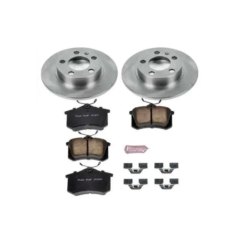 Power Stop 98-10 Volkswagen Beetle Rear Autospecialty Brake Kit koe847