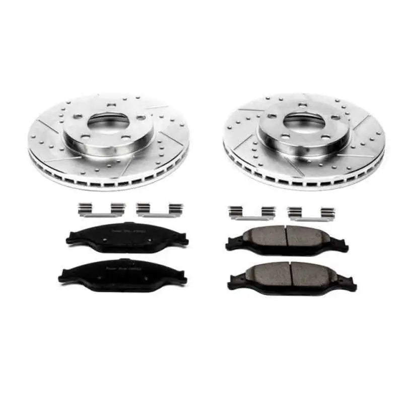 Power Stop 99-04 Ford Mustang Front Z23 Evolution Sport Brake Kit k1301