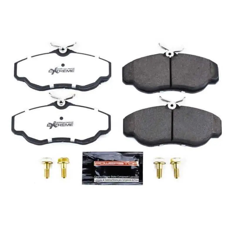 Power Stop 99-04 Land Rover Discovery Front Z36 Truck & Tow Brake Pads w/Hardware z36-676