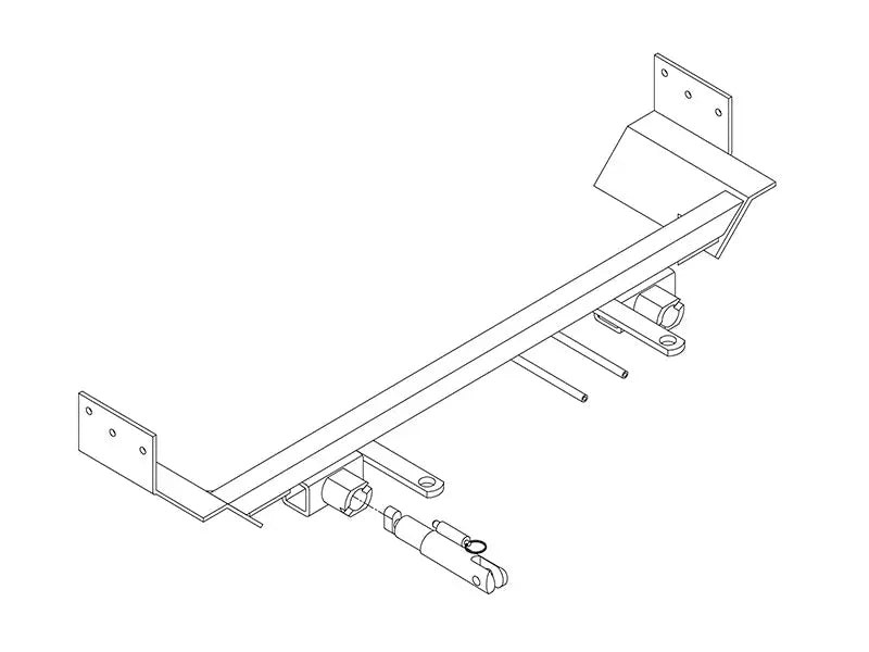 Premium Blue Ox BX1964 Base Plate for Mitsubishi Eclipse bx1964