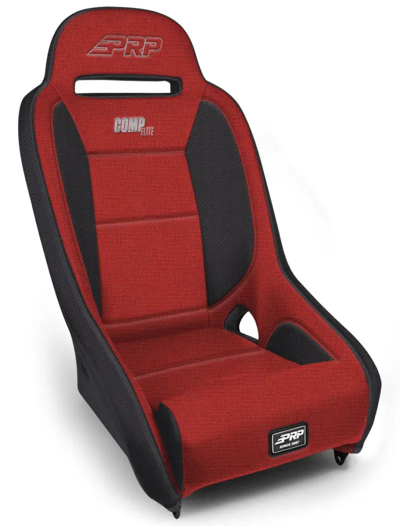 PRP Comp Elite Suspension Seat- Red/Black prpa8301-72