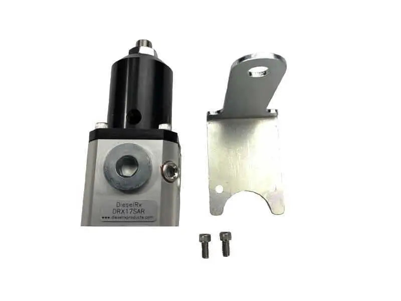 Pureflow DieselRX Universal Fuel Pressure Regulator w/ 5 -8 ORB Ports 7-70 PSI drx17sar
