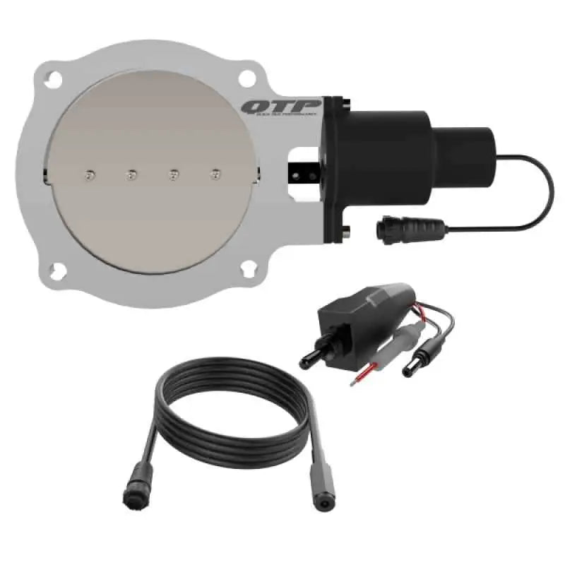 QTP 5in Bolt-On QTEC Electric Cutout Valve - Single QTEC5X