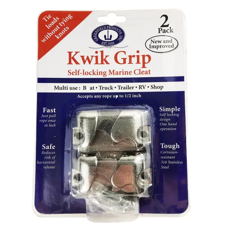 R-701-12 Greenfield Kwik Grip Cleat 2Pk g7rr70112
