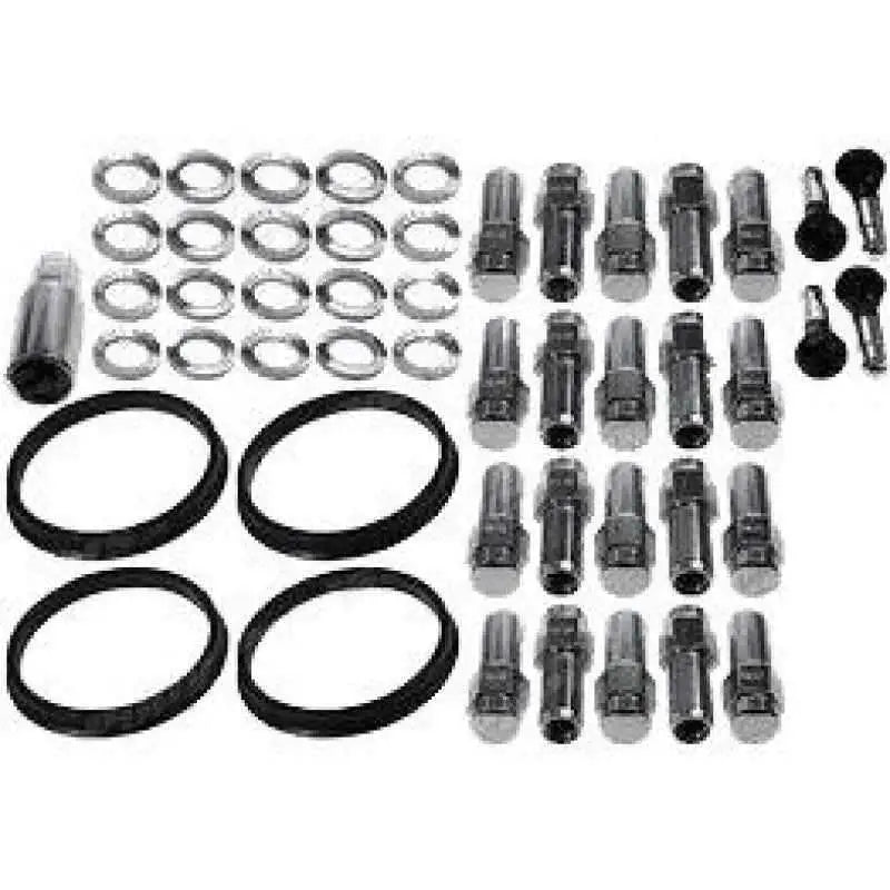 Race Star 12mmx1.5 GM Open End Deluxe Lug Kit - 20 PK 601-1422-20