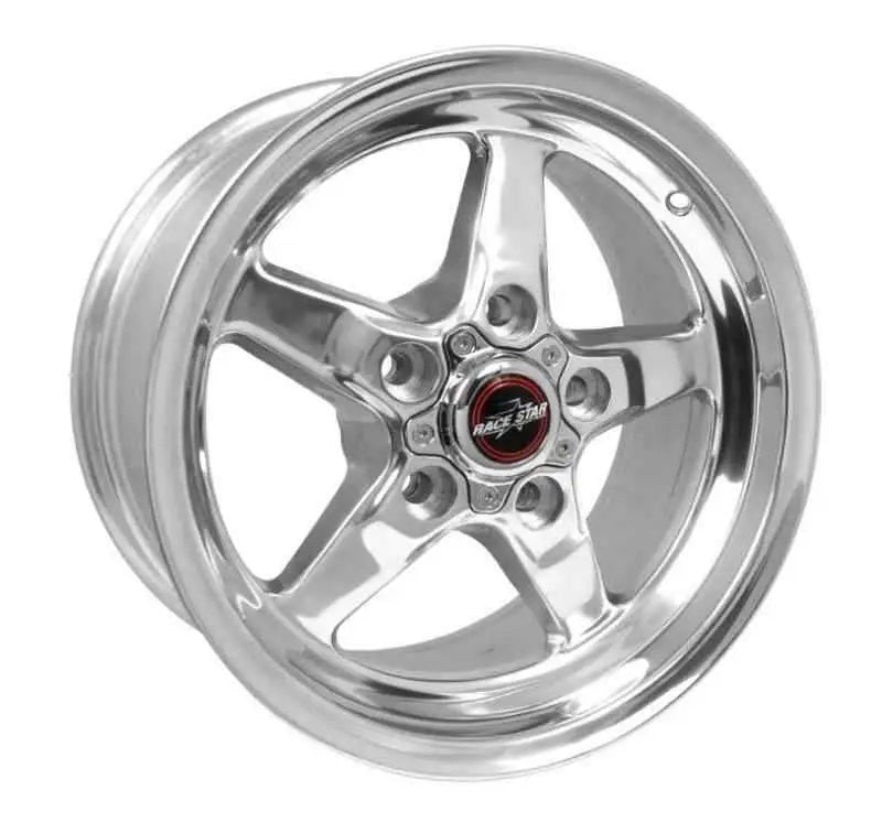 Race Star 92 Drag Star 15x8.00 5x4.75bc 5.25bs Direct Drill Polished Wheel 92-580250DP