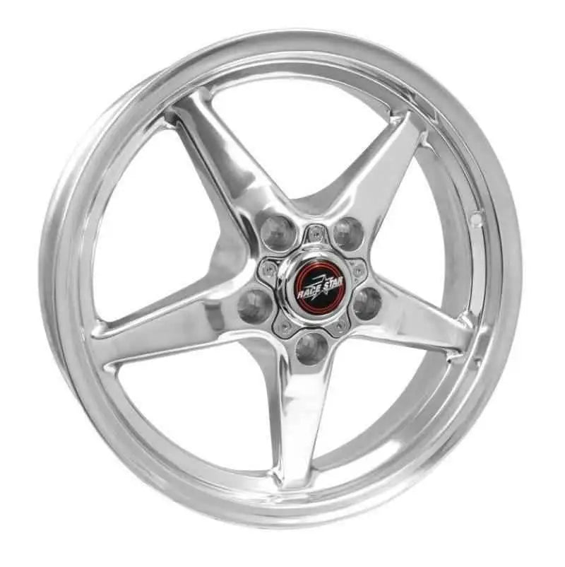 Race Star 92 Drag Star 17x4.50 5x4.75bc 1.75bs Direct Drill Polished Wheel 92-745242dp