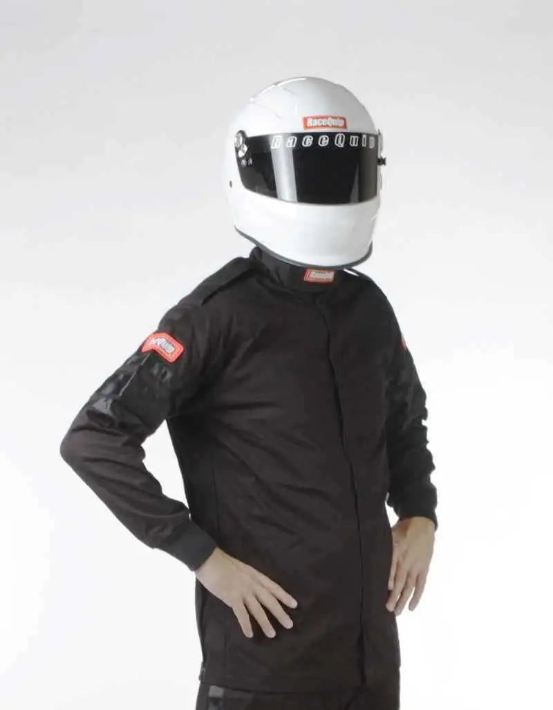 RaceQuip Black SFI-1 1-L Jacket - Medium 111003