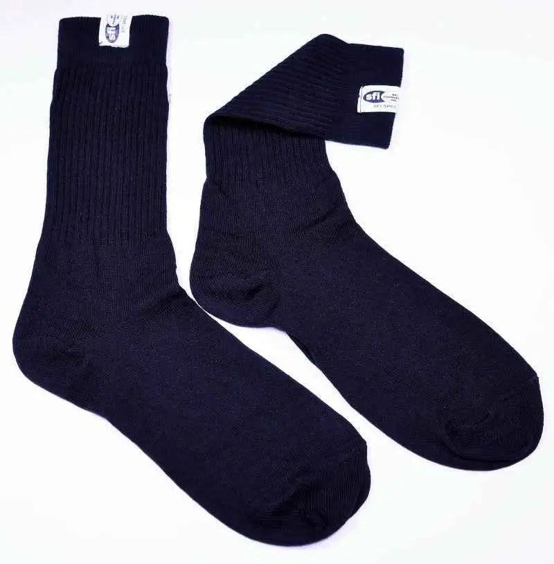 RaceQuip Black SFI 3.3 Fr Socks Small 6-7 411992