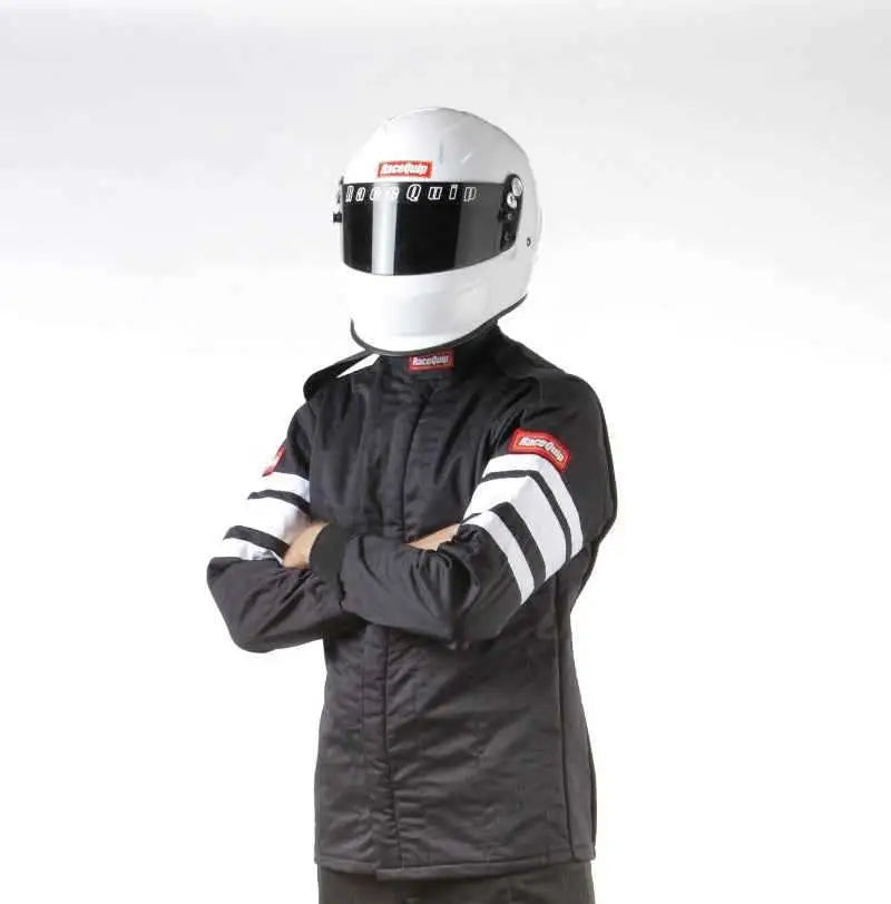 RaceQuip Black SFI-5 Jacket - 4XL 121009