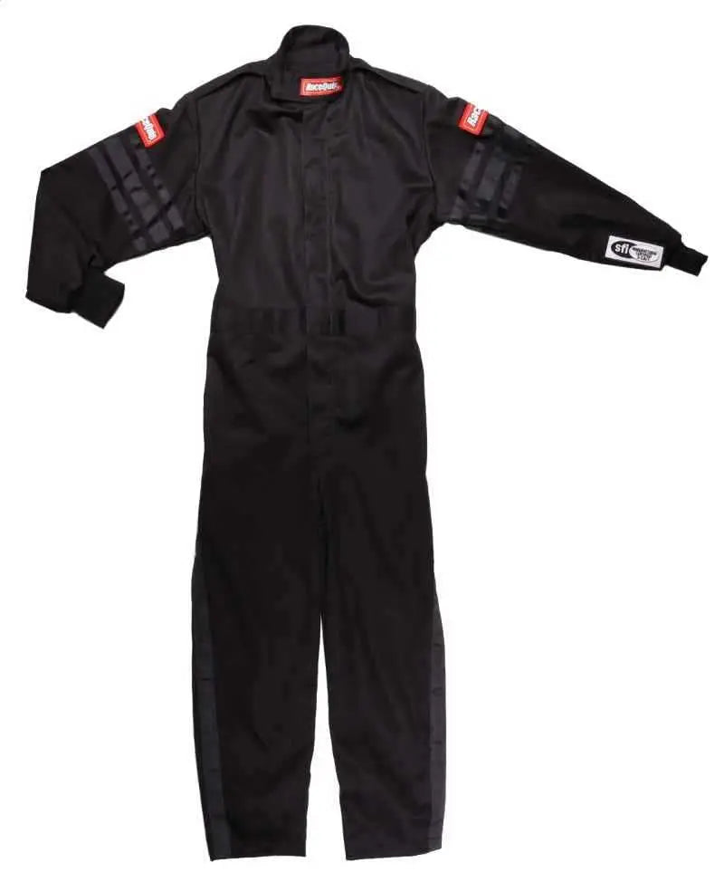 RaceQuip Black Trim SFI-1 JR. Suit - KXSM 1959991