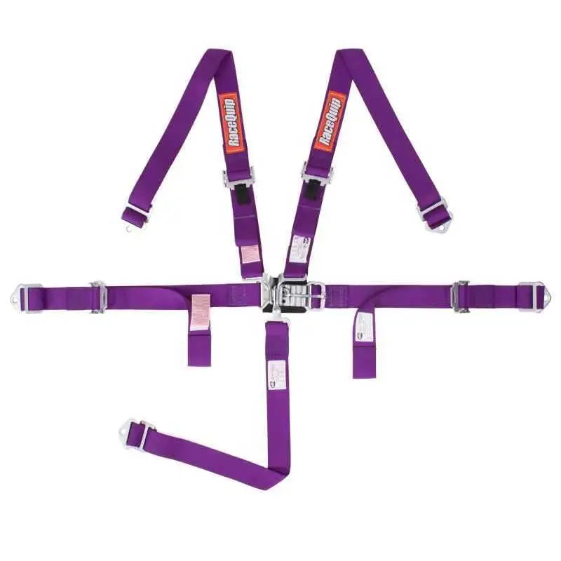 RaceQuip Purple JR. L & L 5pt Harness 709059
