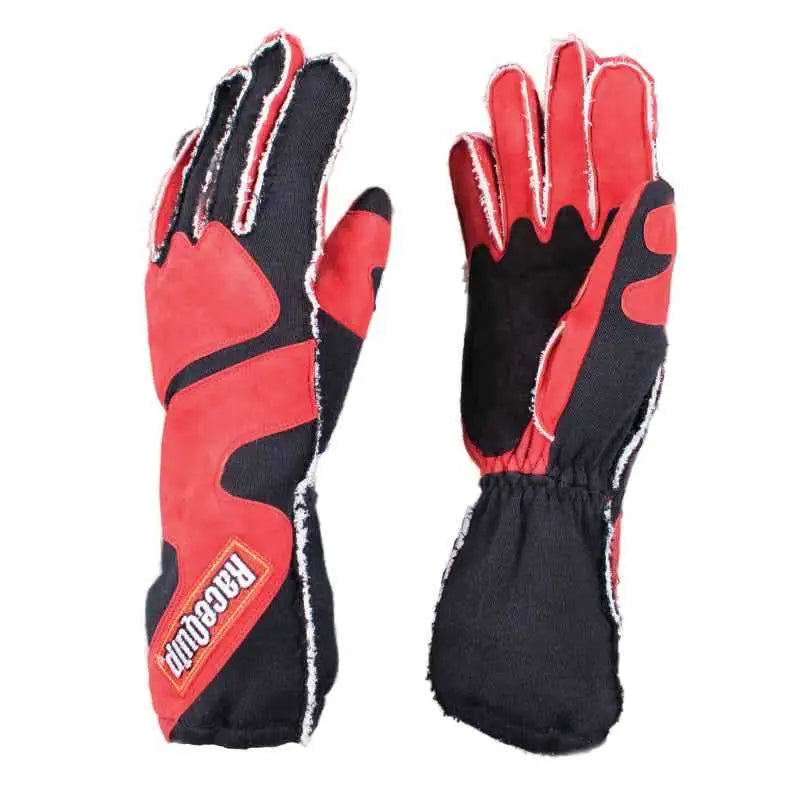 RaceQuip SFI-5 Red/Black XL Outseam w/ Closure Glove 356106