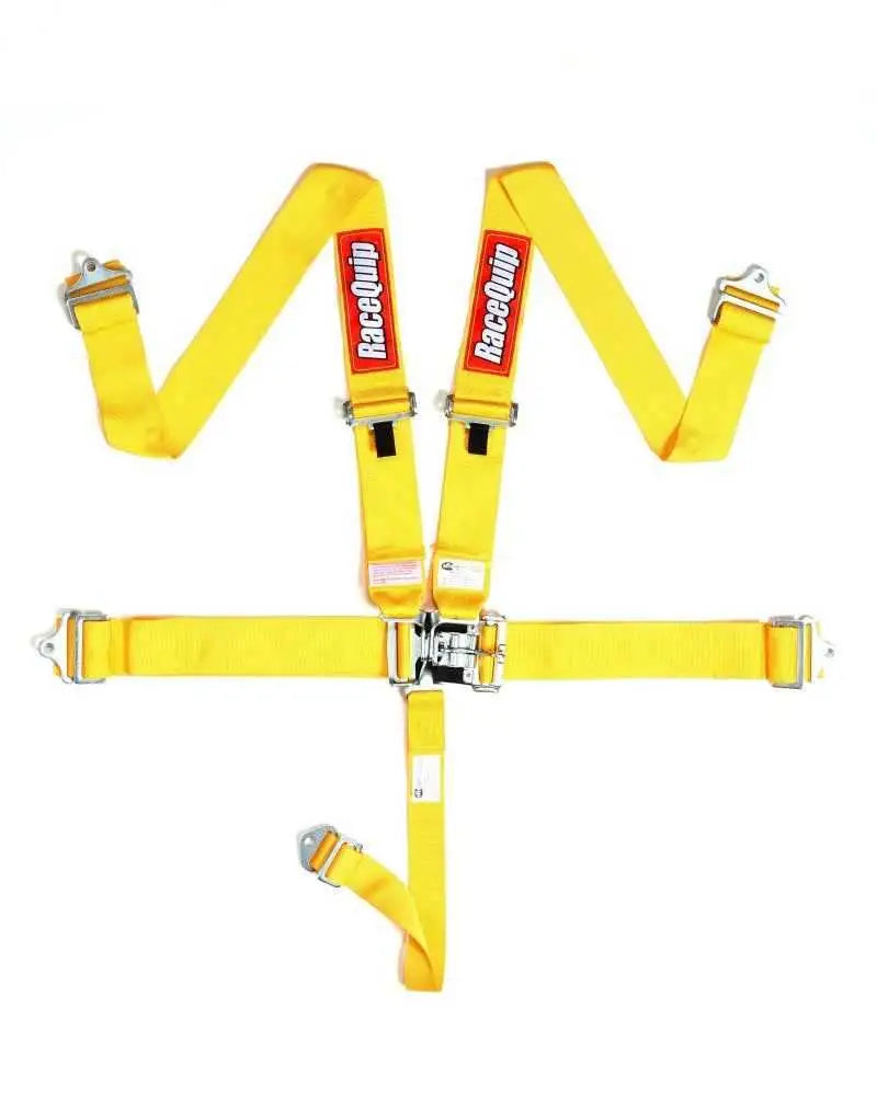 RaceQuip Yellow L & L 5pt Seat Belt 711031
