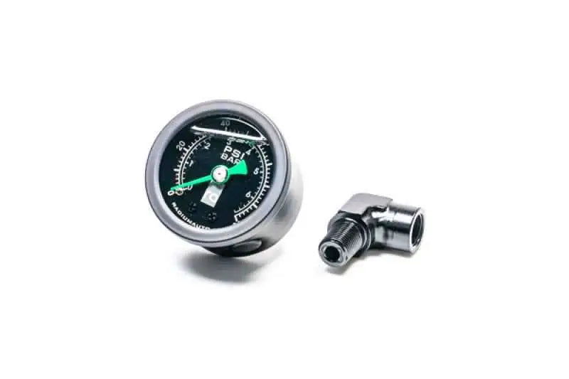 Radium Engineering 0-100 PSI Fuel Pressure Gauge With 90 Degree Adapter 20-0407