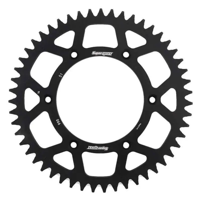 Rear Sprocket Aluminum 51t 520 Blk Husq/Ktm wps-107-990151