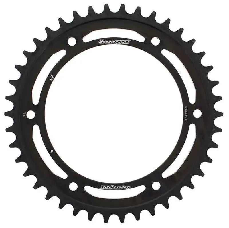 Rear Sprocket Steel 42t 525 Blk Bmw wps-106-642