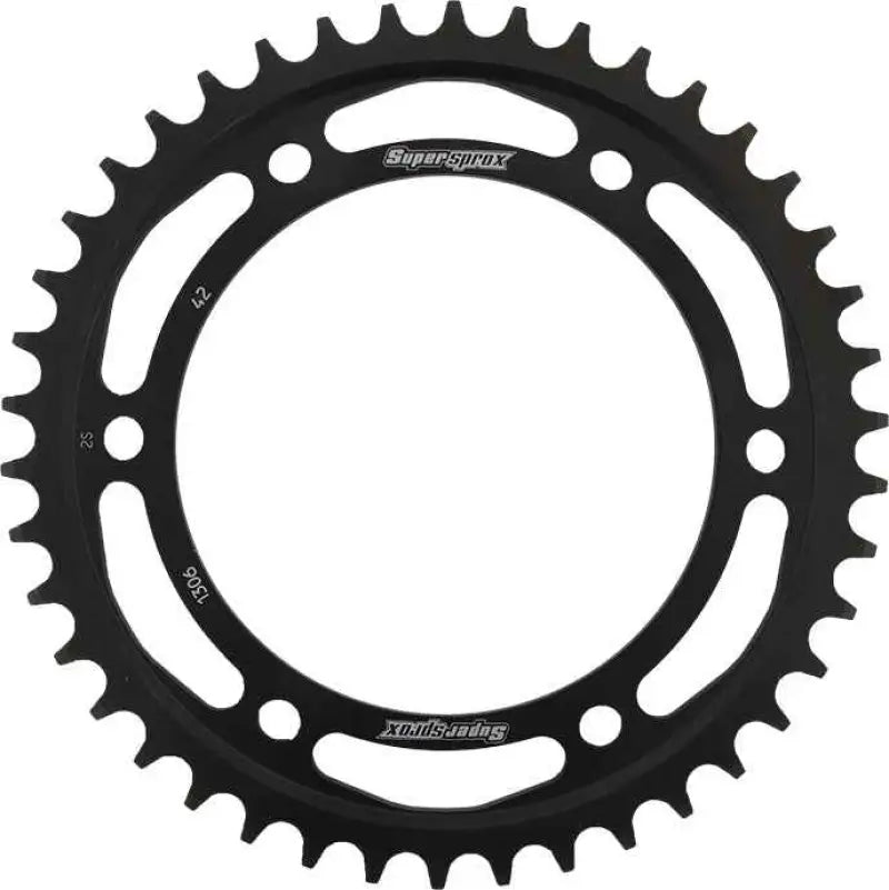 Rear Sprocket Steel 42t 530 Blk Hon wps-106-130642