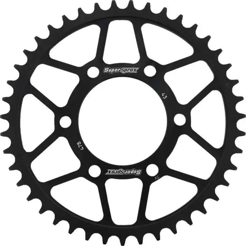 Rear Sprocket Steel 43t 520 Blk Kaw wps-106-47843