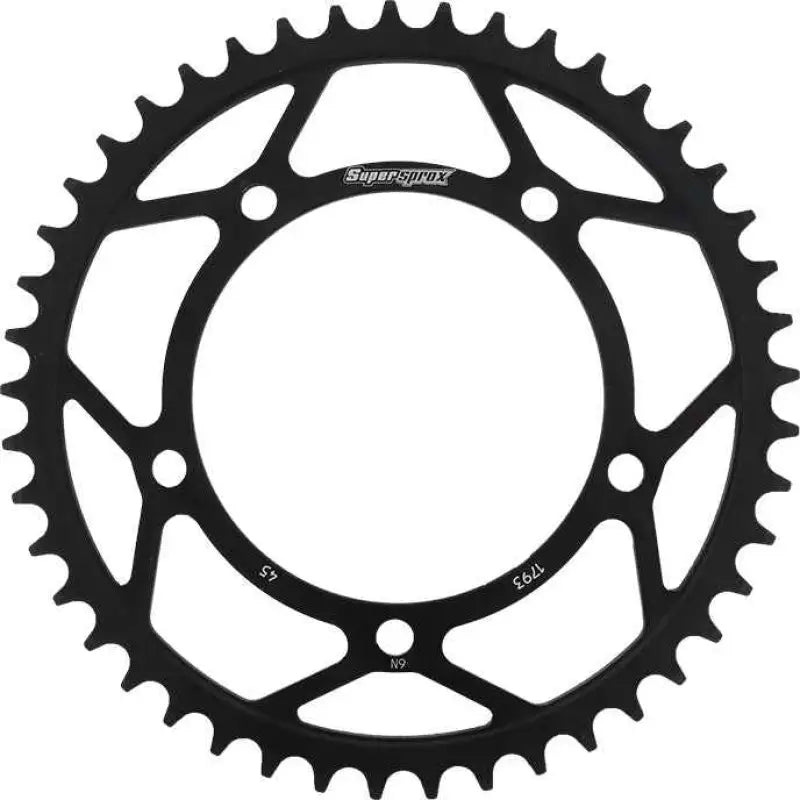 Rear Sprocket Steel 45t 520 Blk Hay/Suz/Tri wps-106-179345