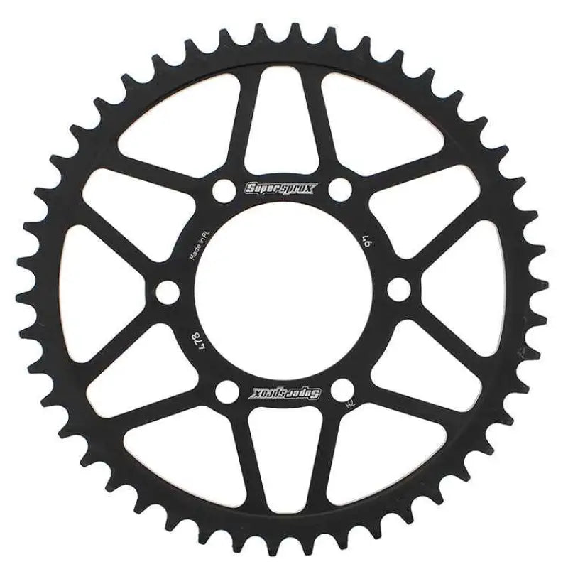 Rear Sprocket Steel 46t 520 Blk Kaw wps-106-47846