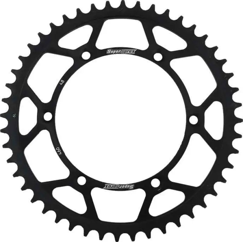 Rear Sprocket Steel 48t 520 Blk Kaw/Suz wps-106-46048