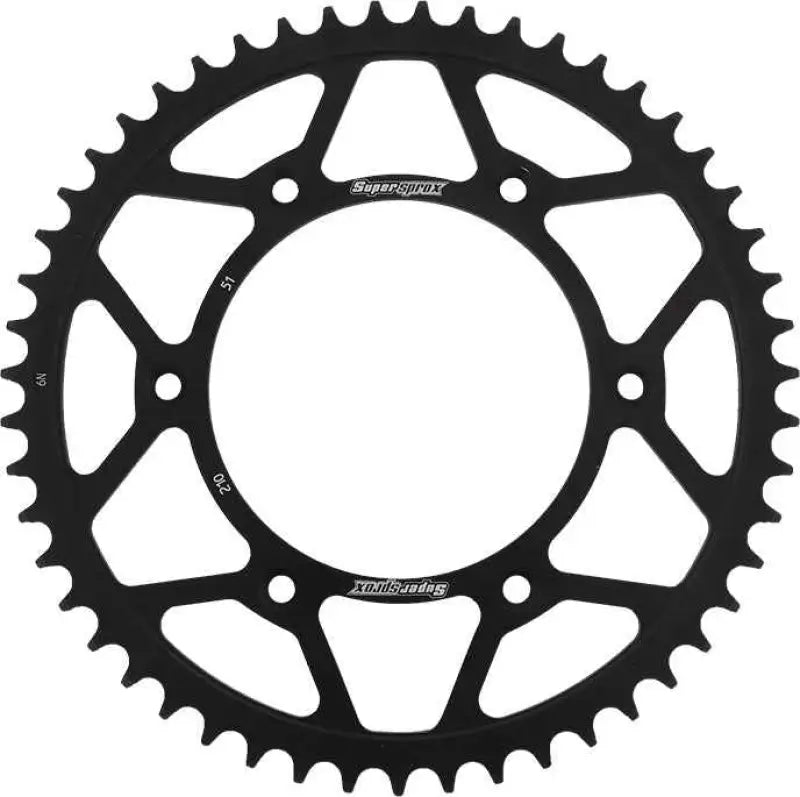 Rear Sprocket Steel 51t 520 Blk Hon wps-106-21051